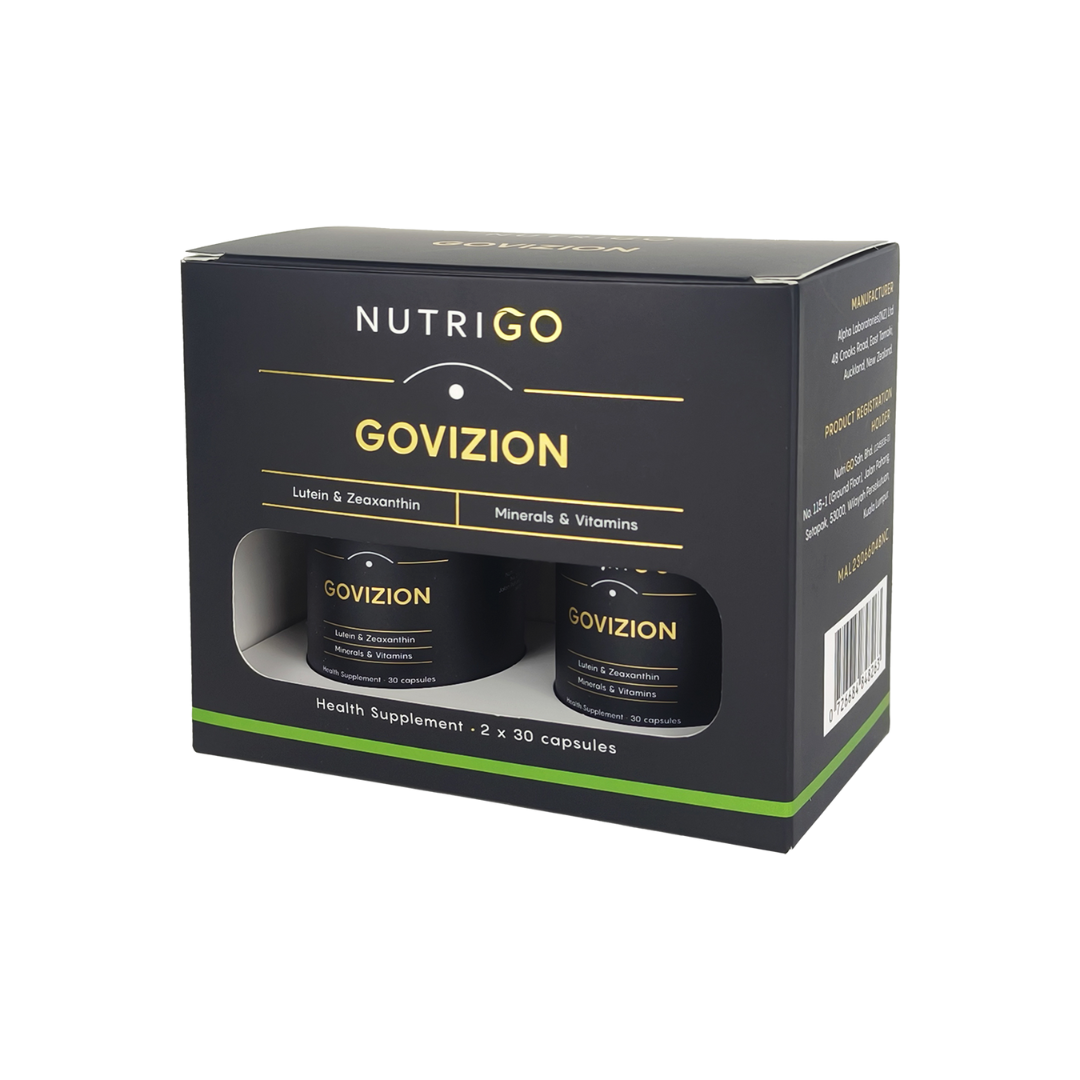 Govision Supplement NutriGo GoVizion 30S Capsule Twin Pack – Nex Pharma